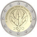 Belgio 2 euro UNC 2020 - Anno internazionale della salute delle piante 