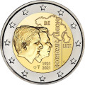 Belgio 2 euro UNC 2021 -100° anniversario dell'Unione Economica Belgio - Lussemburgo (BLEU) 