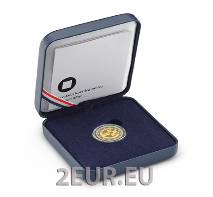 Croazia 2 euro PROOF 2023 - L'introduzione dell'euro come valuta ufficiale della Croazia