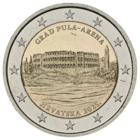 Croazia 2 euro UNC 2025 - Città di Pola – Arena