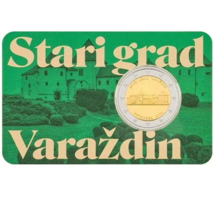 Croazia 2 euro BU 2024 - Città vecchia di Varazdin
