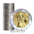 Croazia 2 ROTOLO EURO 2025 - 1100° anniversario del Regno croato e dell'incoronazione di re Tomislav