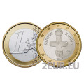 Cipro 1 euro UNC 2021