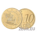 Cipro 10 centesimi UNC 2017