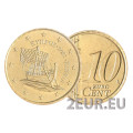 Cipro 10 centesimi UNC 2021