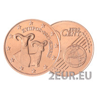Cipro 5 centesimi UNC 2015