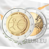 Cipro 2 euro UNC 2009 - UEM