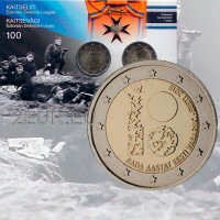  Estonia 2 euro fdc 2018 - Guerra d'Indipendenza 1918-1920 