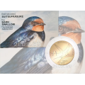 Estonia 2 euro FDC 2023 - Uccello Nazionale - Rondine 