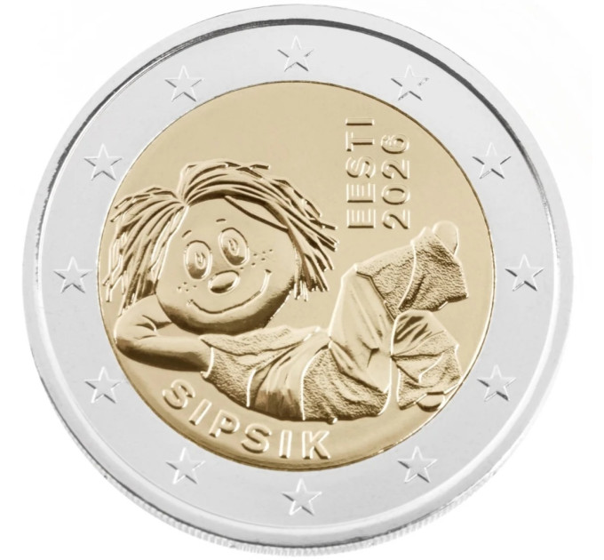 Estonia 2 euro UNC 2026 - Sipsik