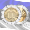 Estonia 2 euro UNC 2019/2 - 100° Anniversario dell'Università di Lingua Estone di Tartu