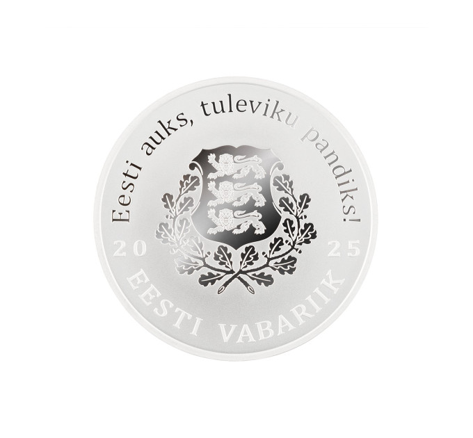 Estonia 15 euro moneta d'argento Proof 2025 - ragazzi finlandesi