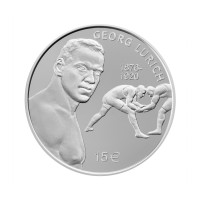 Estonia 15 euro moneta d'argento Proof 2026 - Georg Lurich