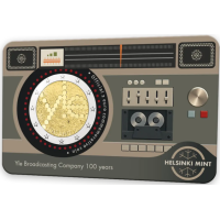 Finlandia 2 euro BU 2026 - 100 anni Yle Emittente radiotelevisiva - Eng