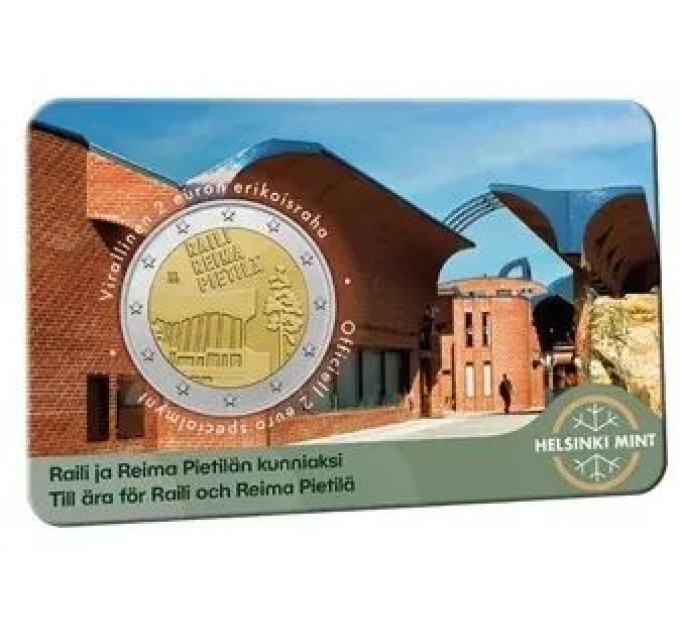 Finlandia 2 euro BU 2026 - Raili e Reima Pietilä