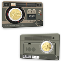 Finlandia 2 euro BU 2026 - 100 anni Yle Emittente radiotelevisiva - Fin/Swed + Ang