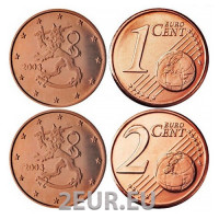 Finlandia 1,2 Cent UNC 2003