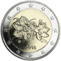 Finlandia 2 euro UNC 2018