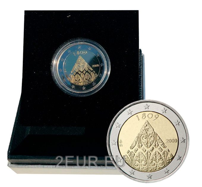 Finlandia 2 euro proof 2009 - 200° Anniversario dell'Autonomia  