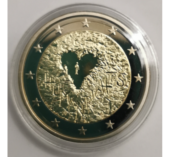 Finlandia 2 euro proof 2008 - 60 anni di Promulgazione dei Diritti Umani  