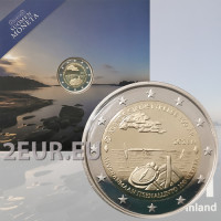 Finlandia 2 euro proof 2021 - 100 anni di autogoverno ad Aland  