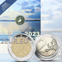 Suomi 2 euro proof 2023 - La prima legge finlandese sulla conservazione della natura  