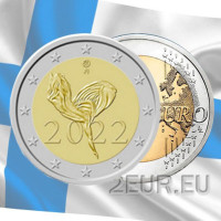 Finlandia 2 euro UNC 2022 - Finnisches Nationalballett 100 Jahre