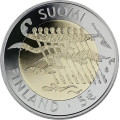 Finlandia 5 euro UNC 2007 - 90 anni Indipendenza