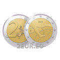 Finlandia 2 euro UNC 2025 - 100 anni di atletica leggera internazionale Finlandia-Svezia