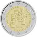 Finlandia 2 euro UNC 2024 - Elezioni e democrazia