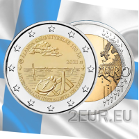 Finlandia 2 euro UNC 2021-2 - Autonomia delle Åland 100 anni