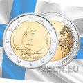 Finlandia 2 euro UNC 2014 - 100° anniversario della nascita dell'autore e artista Tove Jansson