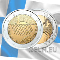 Finlandia 2 euro UNC 2015 -150° anniversario della nascita dell'artista Akseli Gallen-Kallela