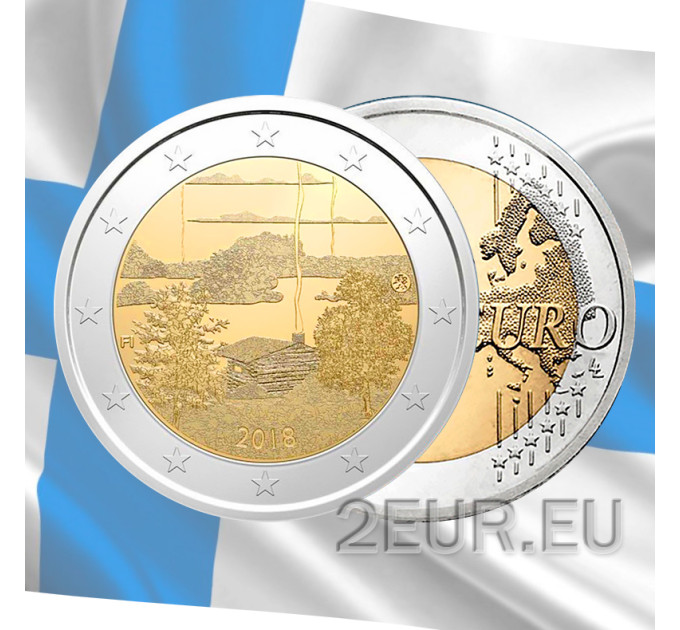 Finlandia 2 euro UNC 2018/2 - Cultura della sauna finlandese
