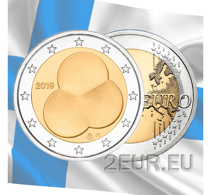 Finlandia 2 euro UNC 2019 - 100 Years Constitution Act of Finland