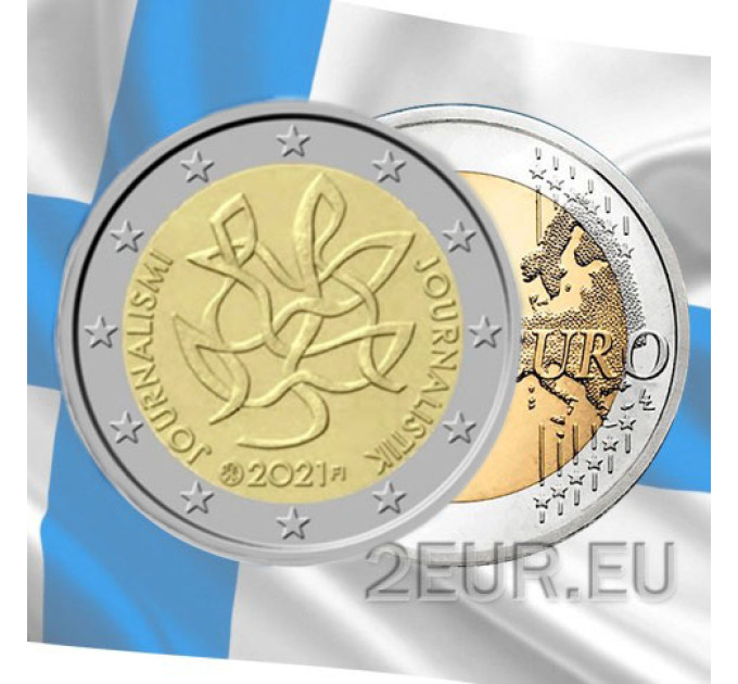 Finlandia 2 euro UNC 2021 - Giornalismo