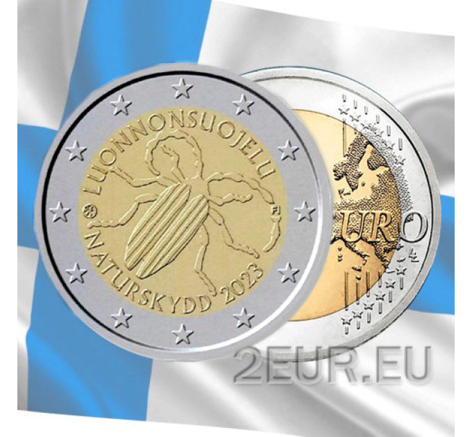 Finlandia 2 euro UNC 2023 - Finlandia della Nature Conservation Act