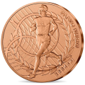 Francia 1/4 euro UNC 2024 - Giochi Olimpici di Parigi 1924 - Paavo Nurmi