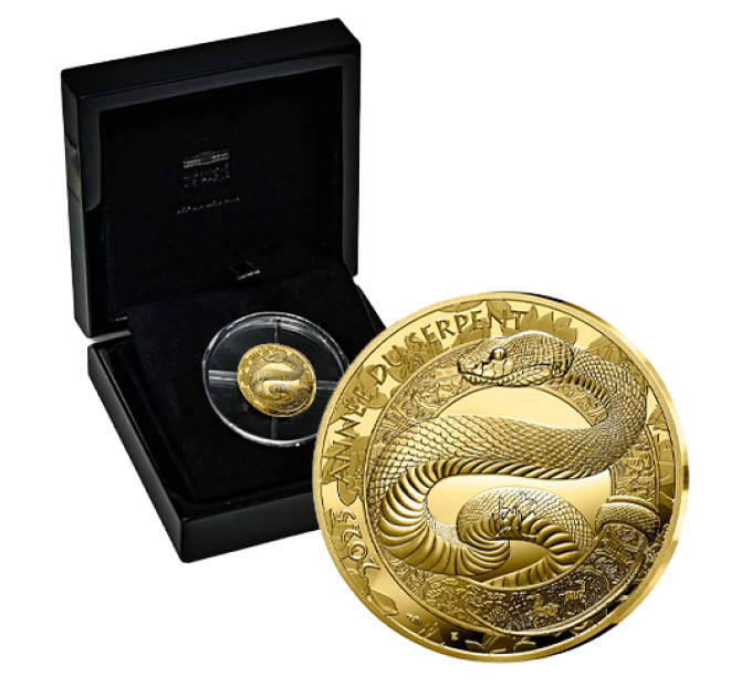 Francia 50 euro Moneta d'oro Proof 2025 - Anno del Serpente