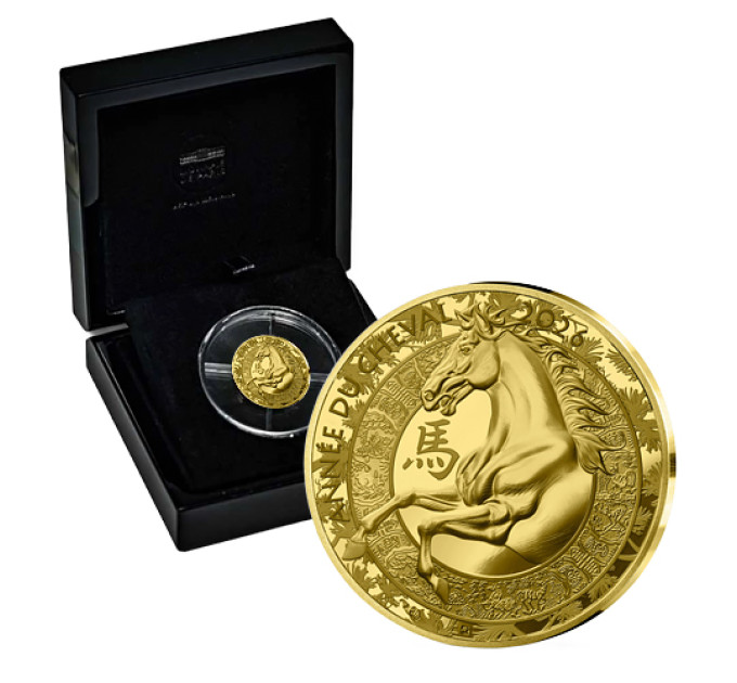Francia 50 euro Moneta d'oro Proof 2026 - Anno del cavallo
