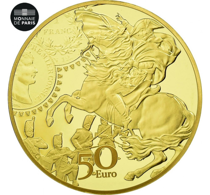 Francia 50 euro Moneta d'oro Proof 2019 - Il Seminatore - Il Franco Germinale