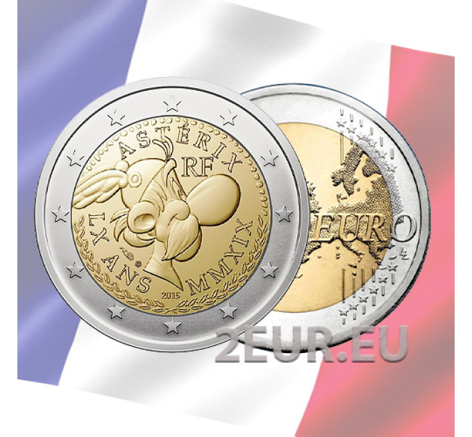 Francia 2 euro FDC 2019 - 60 anni di Asterix