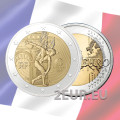 Francia 2 euro FDC 2022 - Olimpiadi estive Parigi 2024 - Il genio