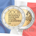 Francia 2 euro FDC 2008 - Presidenza dell'UE