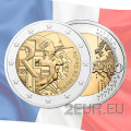 Francia 2 euro FDC 2020 - Charles de Gaulle