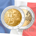 Francia 2 euro FDC 2021 - 75 anni dalla fondazione dell'UNICEF