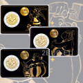 Francia 2 euro FDC 2019 - 60 anni di Asterix - Asterix, Obelix e Idefix