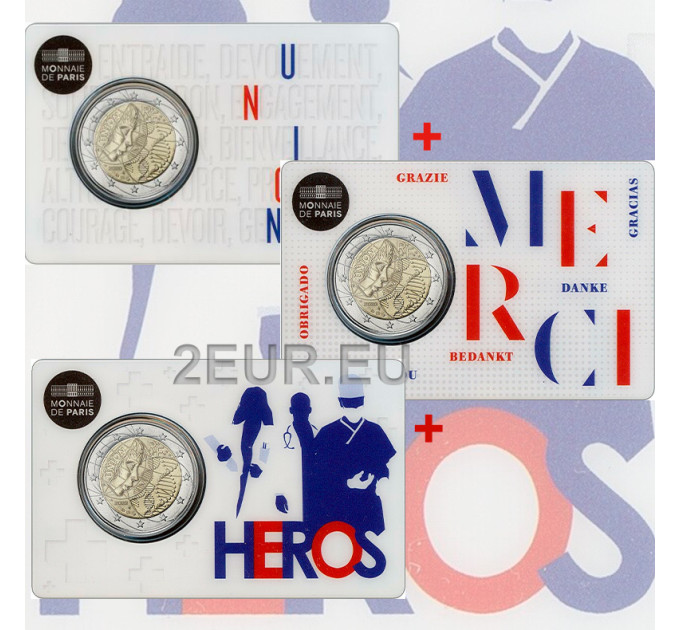 Francia 2 euro FDC 2020 - Ricerca medica 