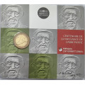 Francia 2 euro FDC 2012 - 100° anniversario della nascita dell'abate Pierre