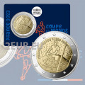Francia 2 euro FDC 2023 - Coppa del mondo di rugby in Francia
